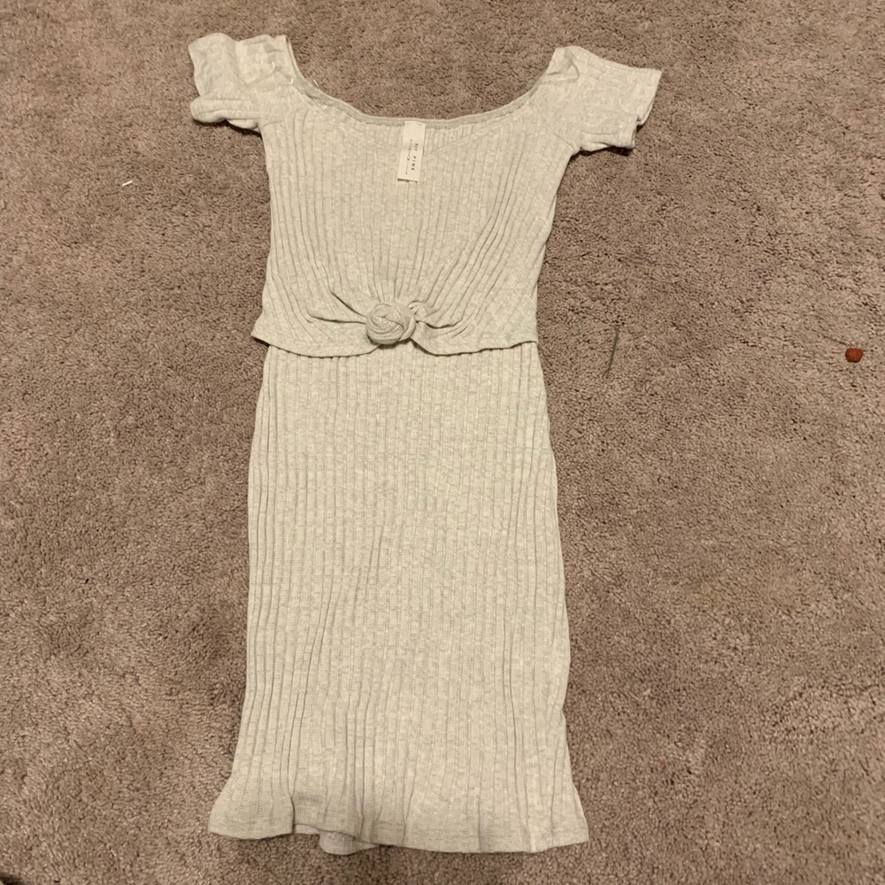 Bodycon Tan Dress
